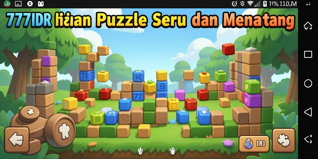 Gameplay Puzzle seru di 777IDR dengan tantangan menarik.