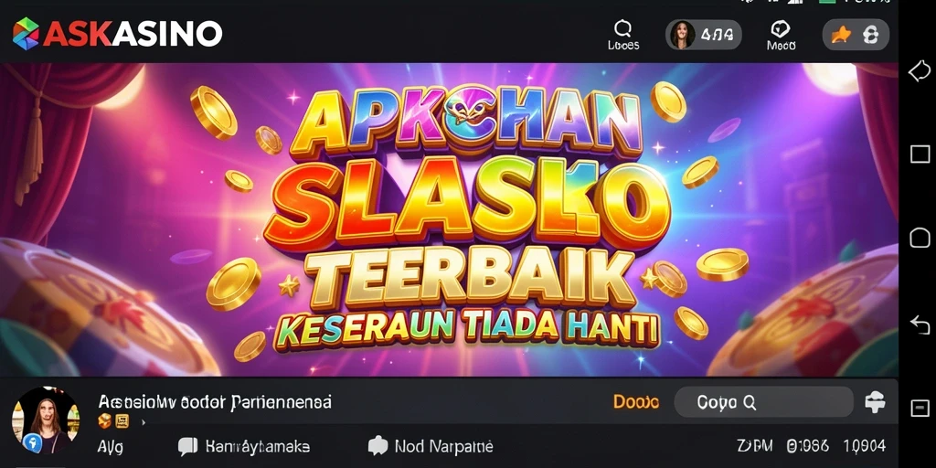 Tampilan gameplay SLOT yang menarik dan seru di ASKASINO.