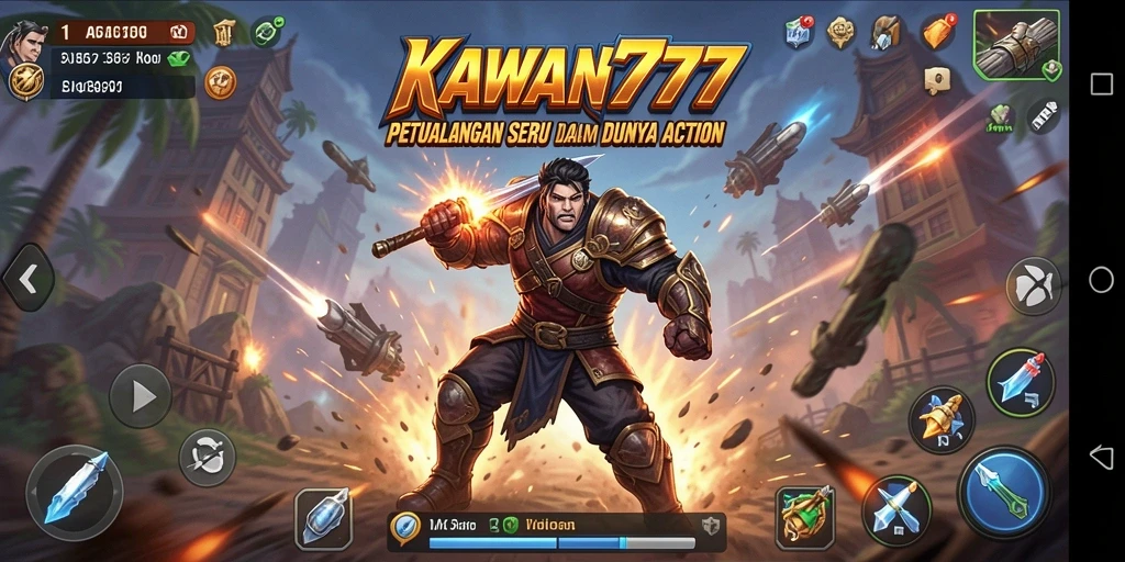 Tampilan gameplay KAWAN777 yang seru dan mendebarkan.