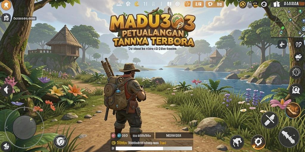 Tampilan gameplay yang menakjubkan di dunia terbuka MADU303.