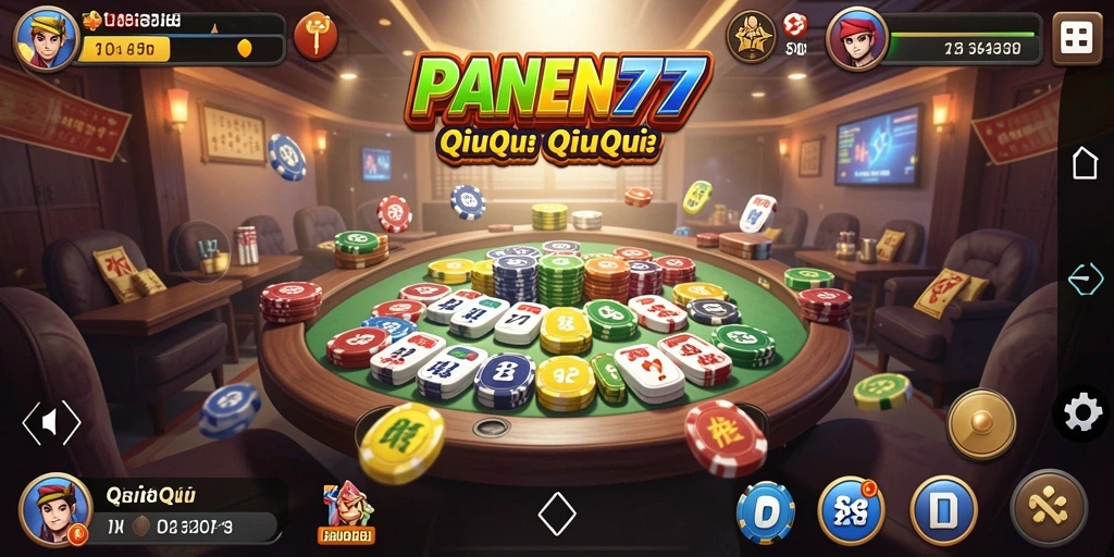 Tampilan gameplay seru dan interaktif dari PANEN77.