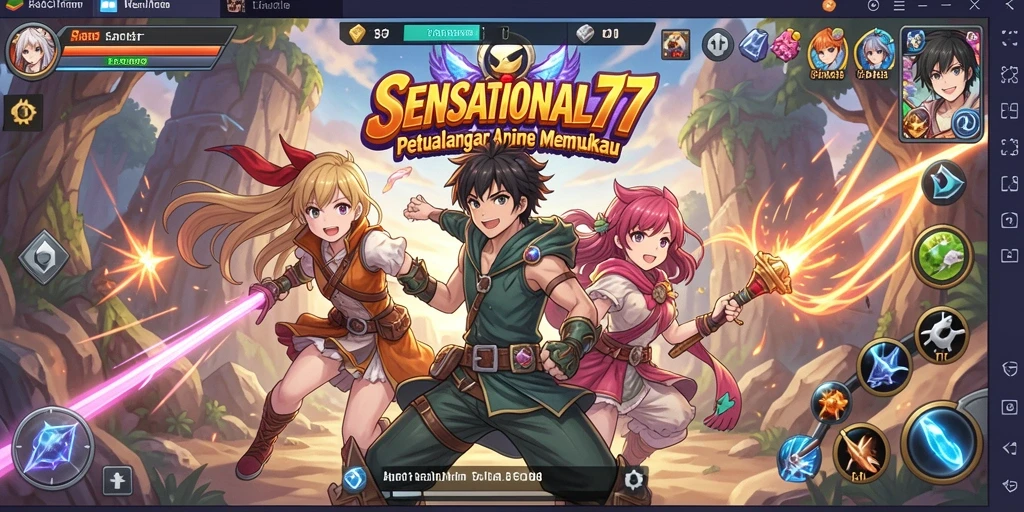 Tampilan gameplay menarik dari SENSATIONAL77 yang penuh aksi.